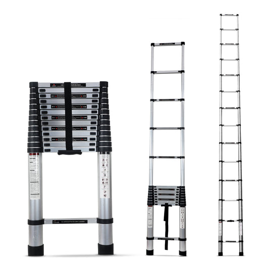 5.0m (16.5 feet) Portable & Compact Aluminium Telescopic Ladder