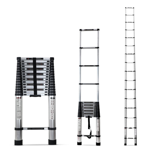 6.2 m (20.5 feet) Portable & Compact Aluminium Telescopic Ladder