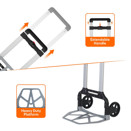 150 Kg Portable Aluminium Hand Truck