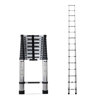 4.4m (14.5 feet) Portable & Compact Aluminium Telescopic Ladder