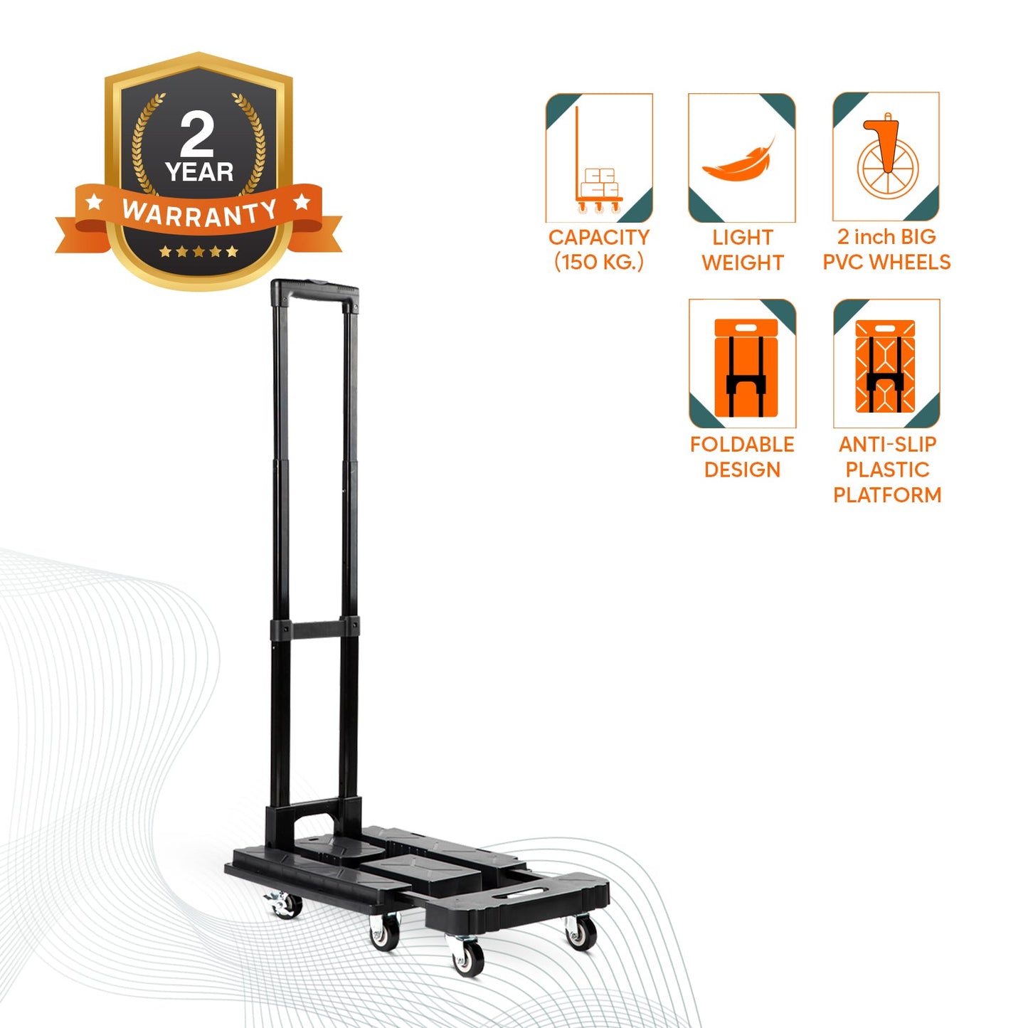 150 Kg Extendable Platform Trolley