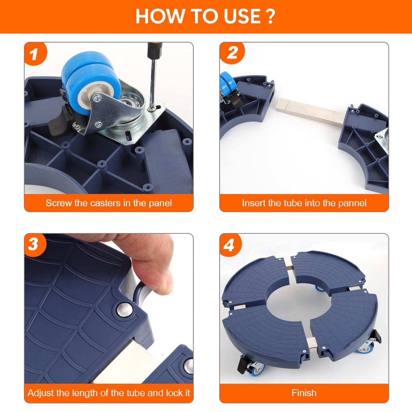 150 KG Heavy Duty Stainless Steel Modern Plant Stand with Adjustable Platform (Grey)