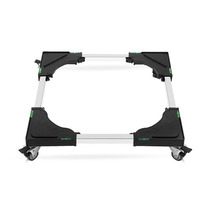 150 KG Heavy Duty Stainless Steel Modern Washer Stand (Black)