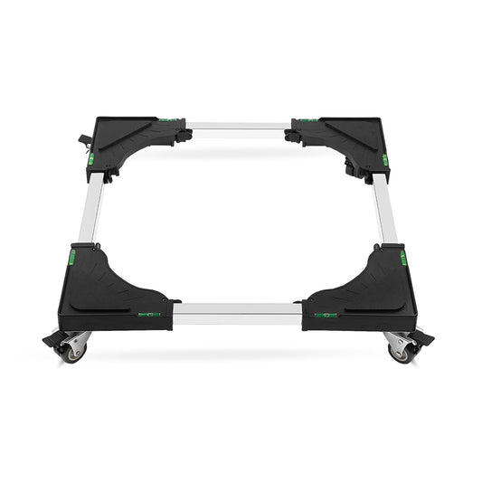 150 KG Heavy Duty Stainless Steel Modern Washer Stand (Black)