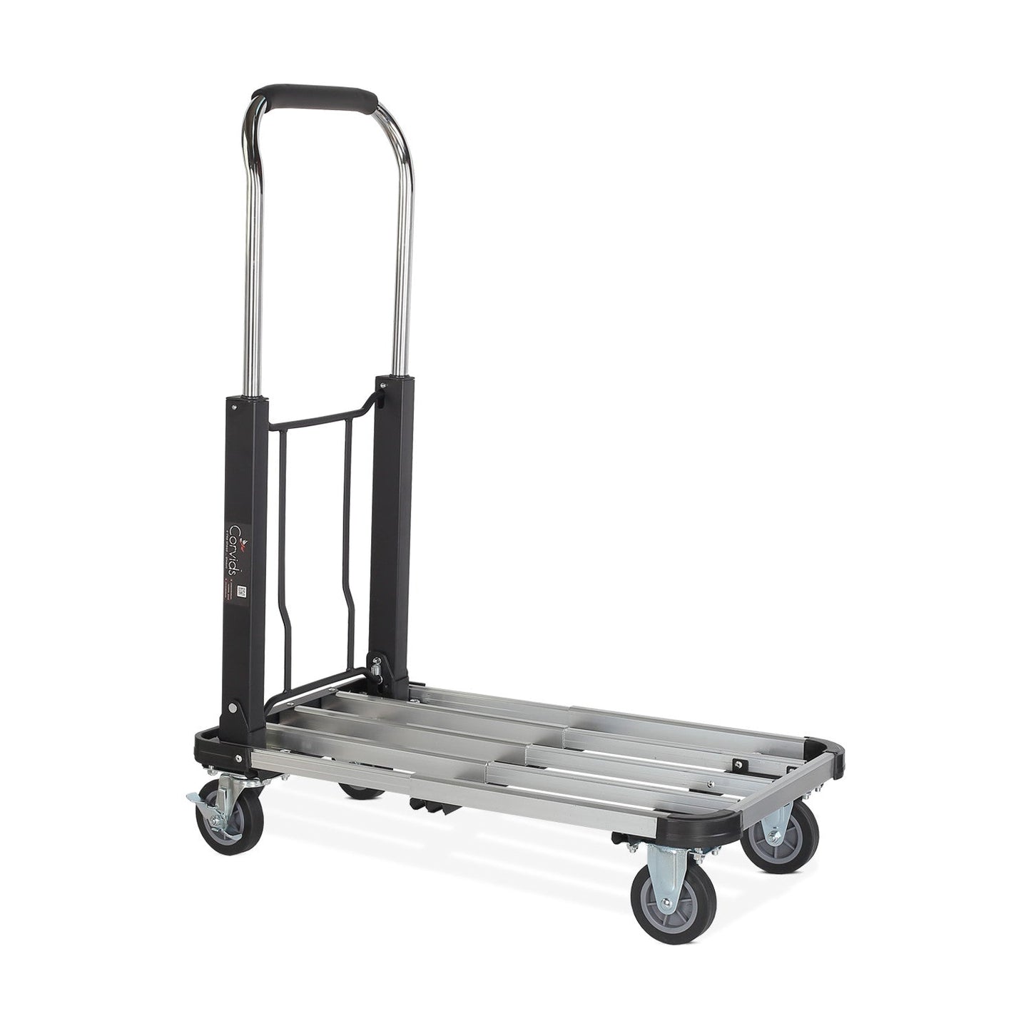 150 Kg Portable Aluminium Extendable Hand Platform Trolley with 2-Year Warranty