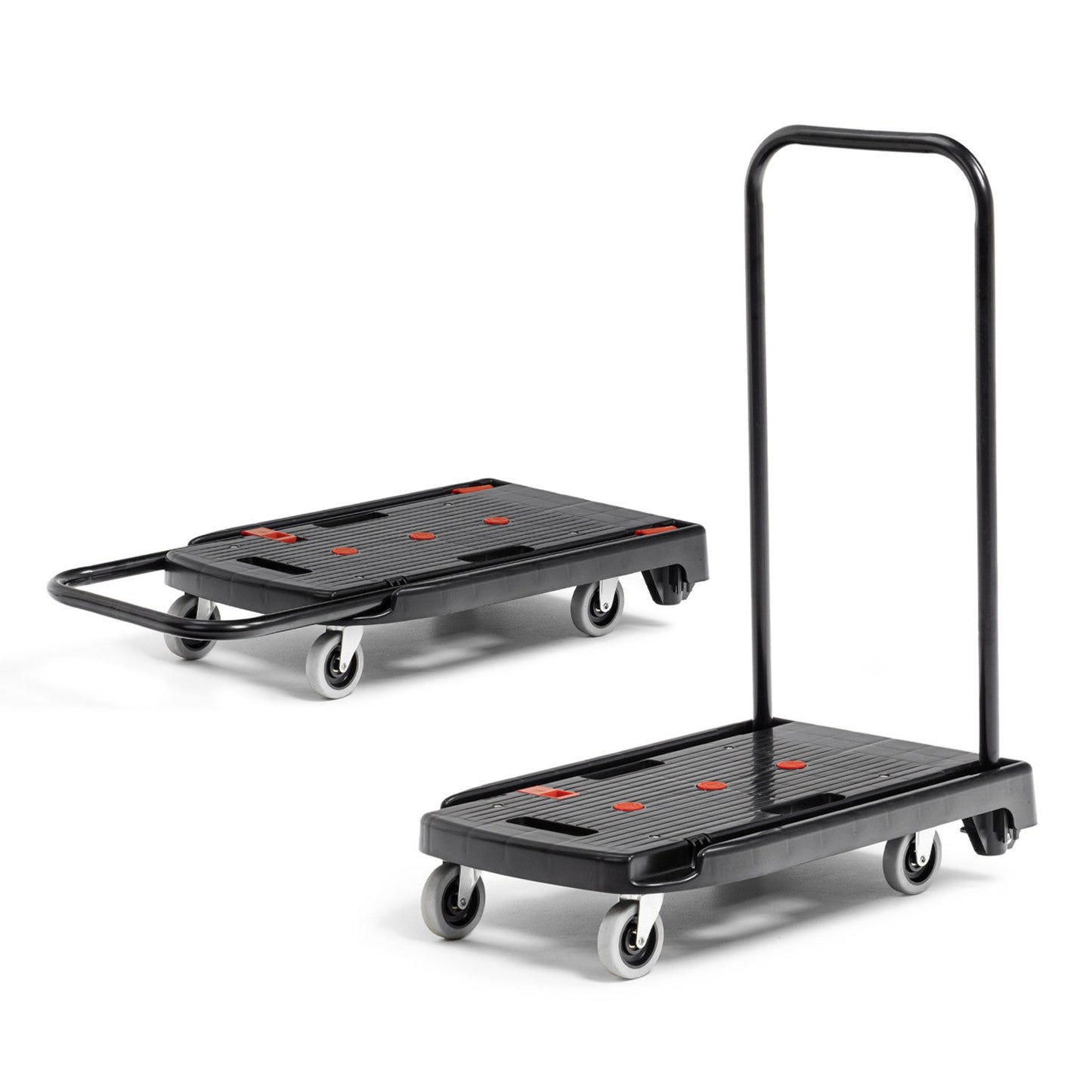 150 Kg Portable & Compact Plastic Platform Trolley