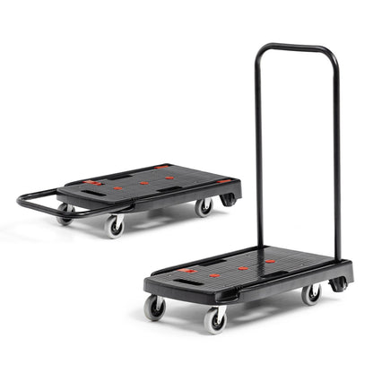 150 Kg Portable & Compact Plastic Platform Trolley